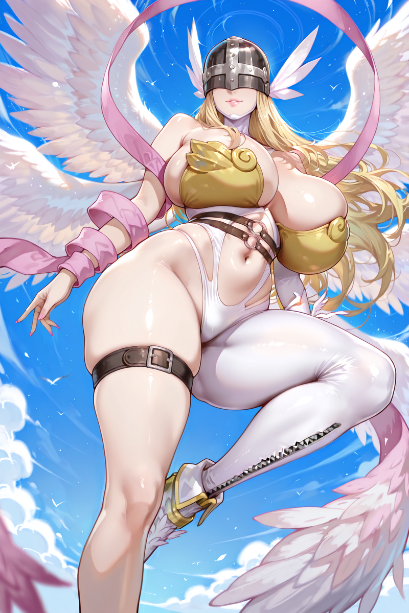 图片[8]-エンジェウーモン-pixiv插画-作品交流服务