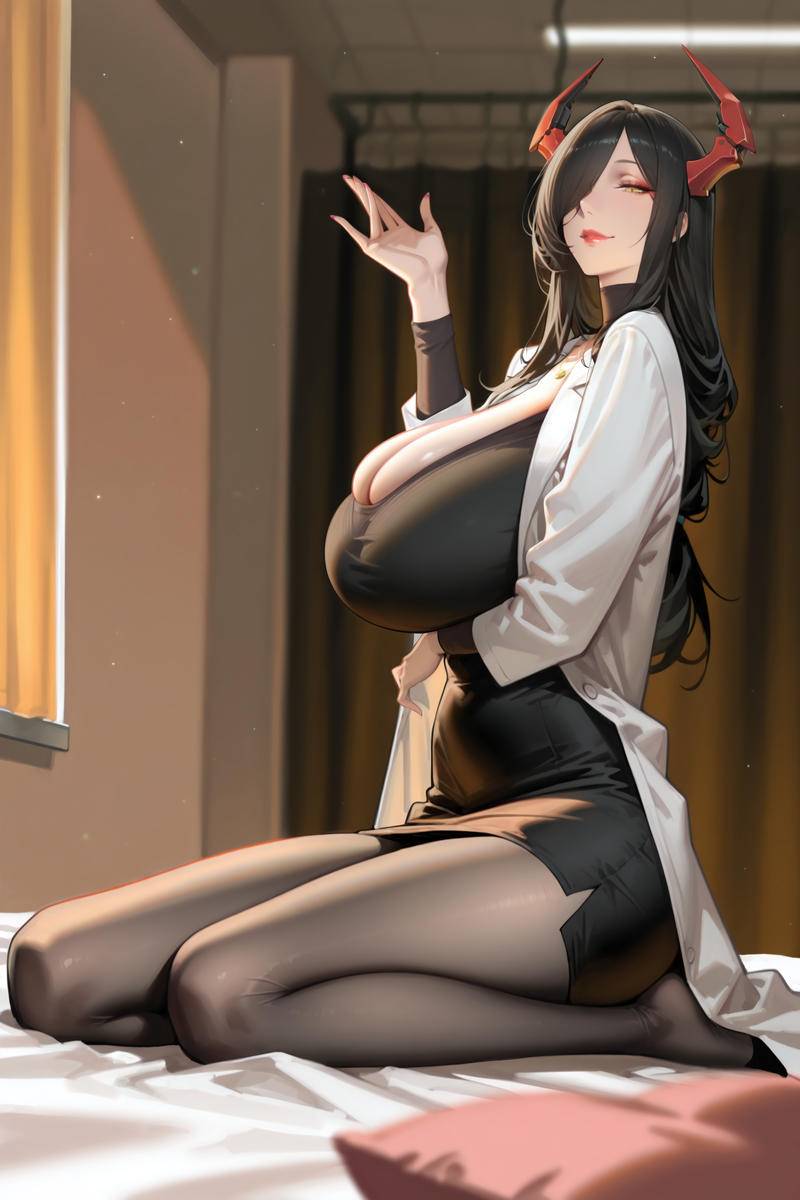 闇ママ ドクターVER.-pixiv插画-作品交流服务