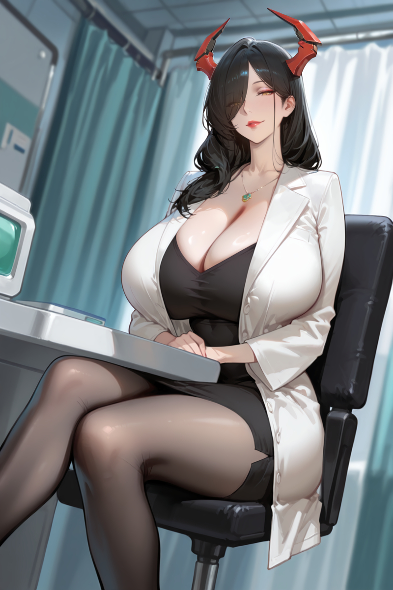 图片[7]-闇ママ ドクターVER.-pixiv插画-作品交流服务