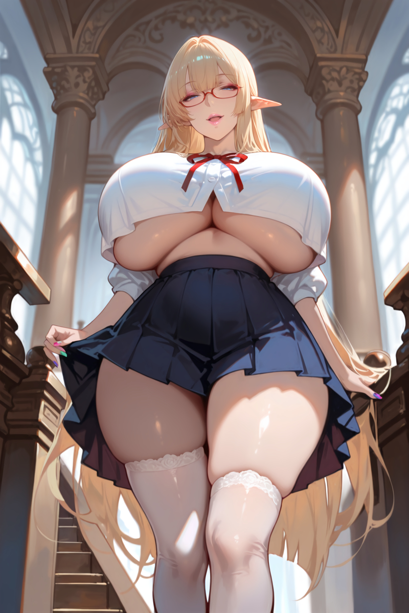 エルフの転校生-pixiv插画-作品交流服务