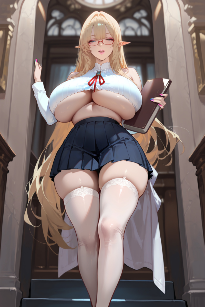 图片[6]-エルフの転校生-pixiv插画-作品交流服务