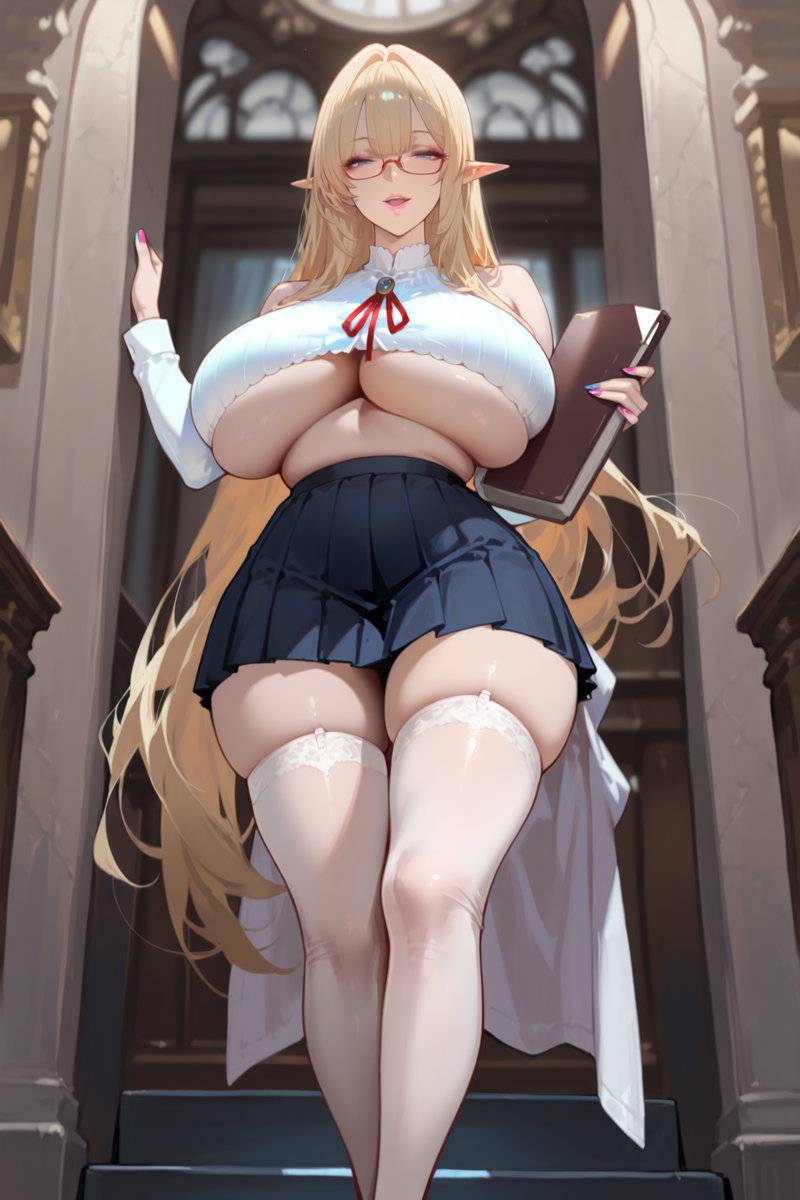 图片[6]-エルフの転校生-pixiv插画-作品交流服务
