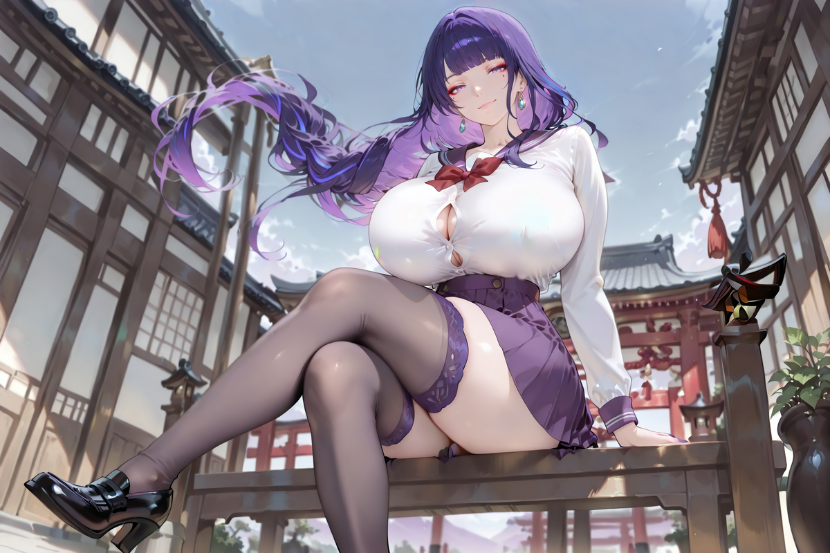 影ちゃん JKVER.-pixiv插画-作品交流服务