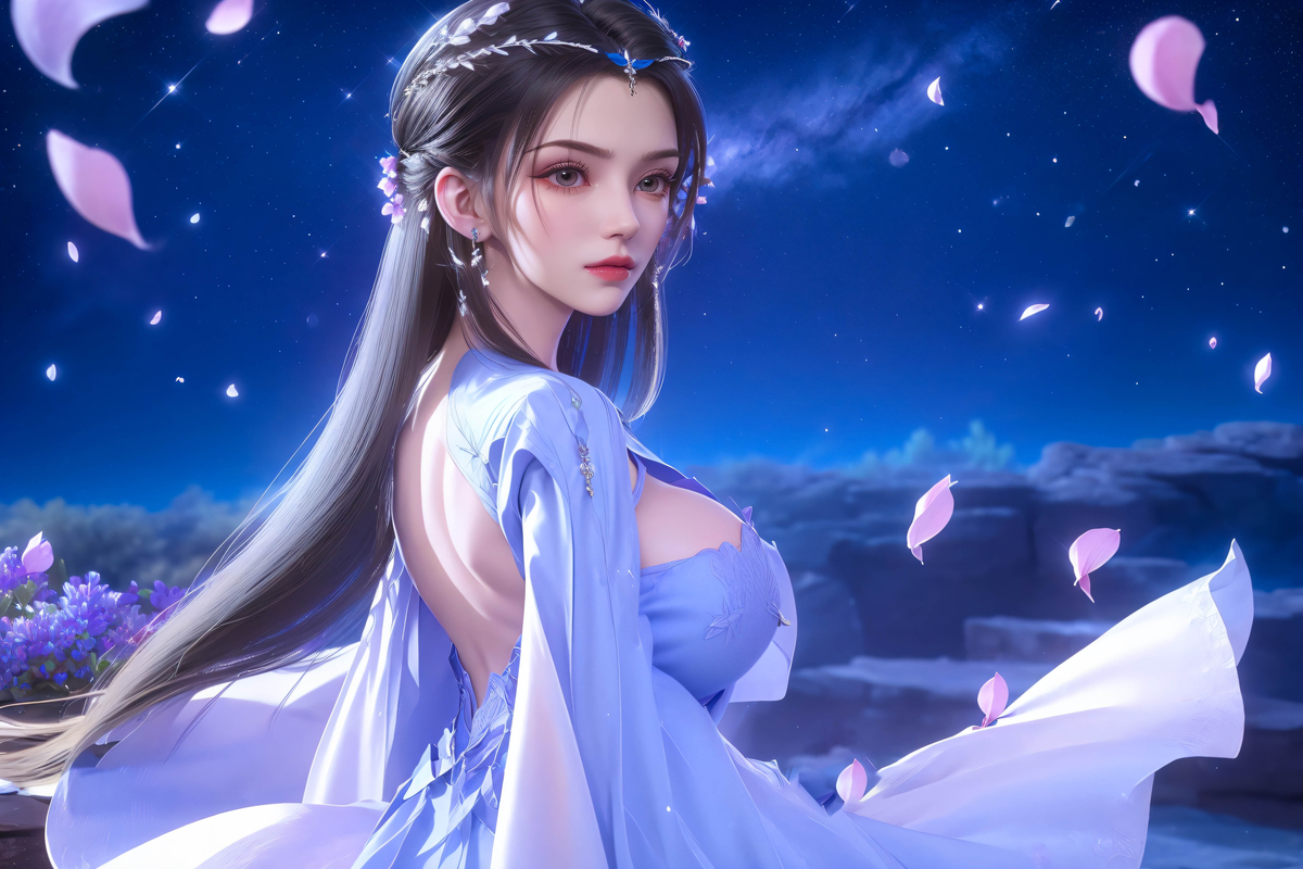 李慕婉 SD 182-pixiv插画-作品交流服务