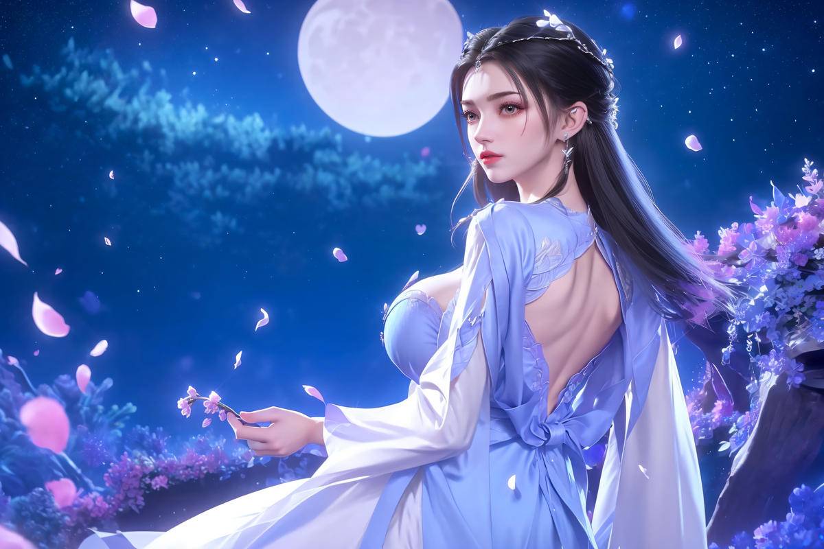 李慕婉 SD 182-pixiv插画-作品交流服务