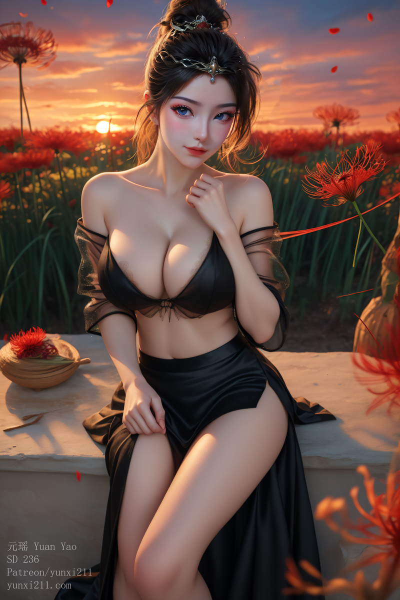 元瑶 Yuan Yao SD 236 50p-pixiv插画-作品交流服务