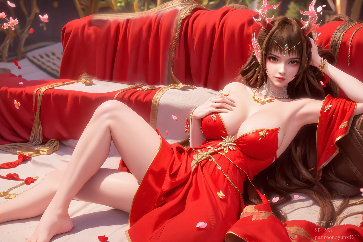 云落 Yun Luo SD 243 50p-pixiv插画-作品交流服务