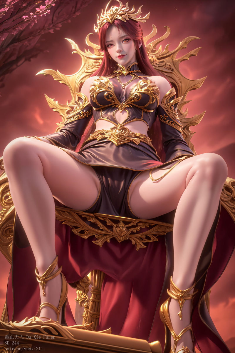 毒血夫人 Du Xie Furen SD 244 50p-pixiv插画-作品交流服务