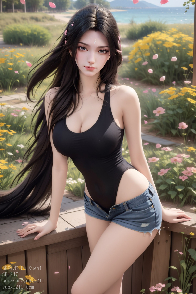 陆雪琪 Lu Xueqi SD 247 50p-pixiv插画-作品交流服务