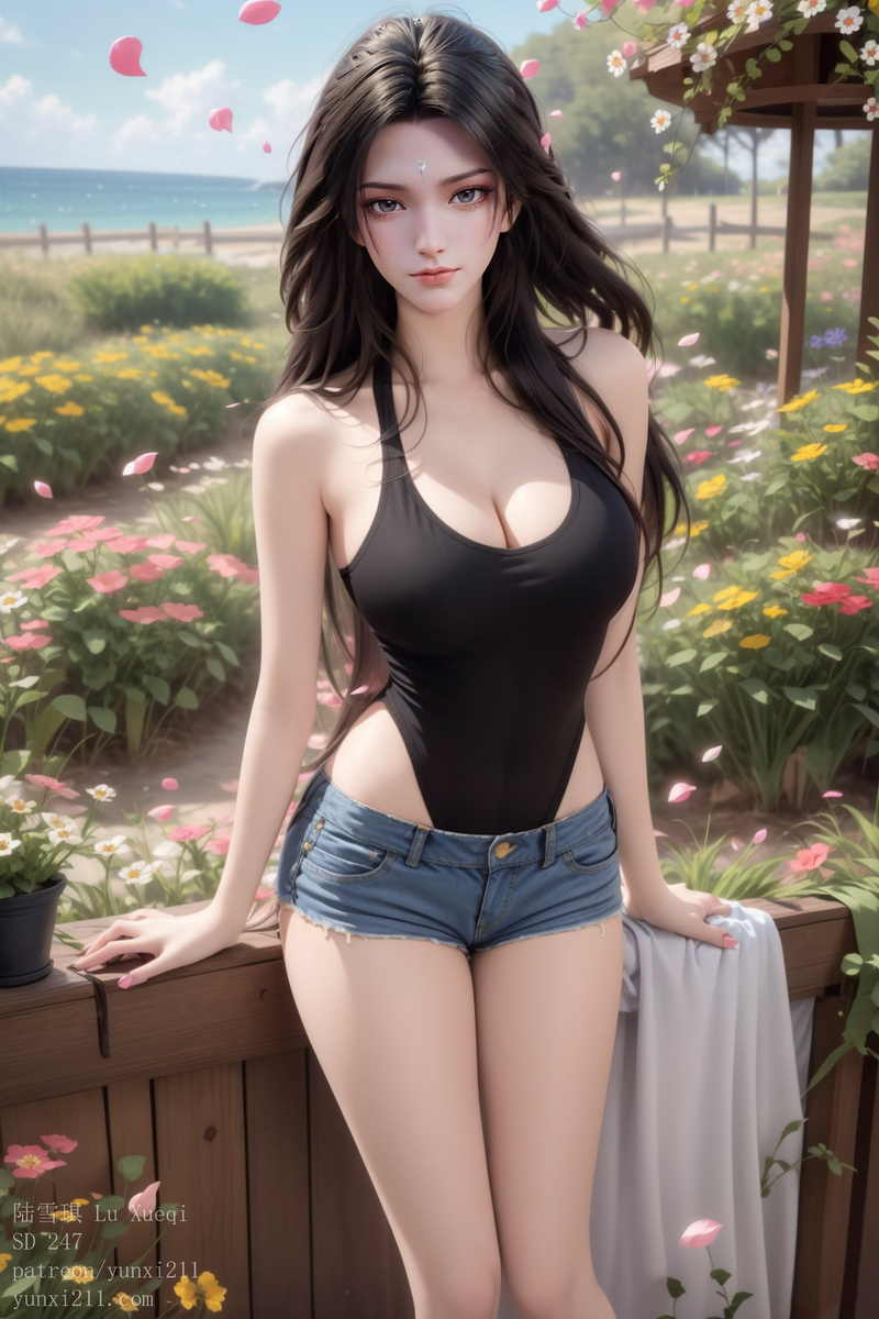 陆雪琪 Lu Xueqi SD 247 50p-pixiv插画-作品交流服务