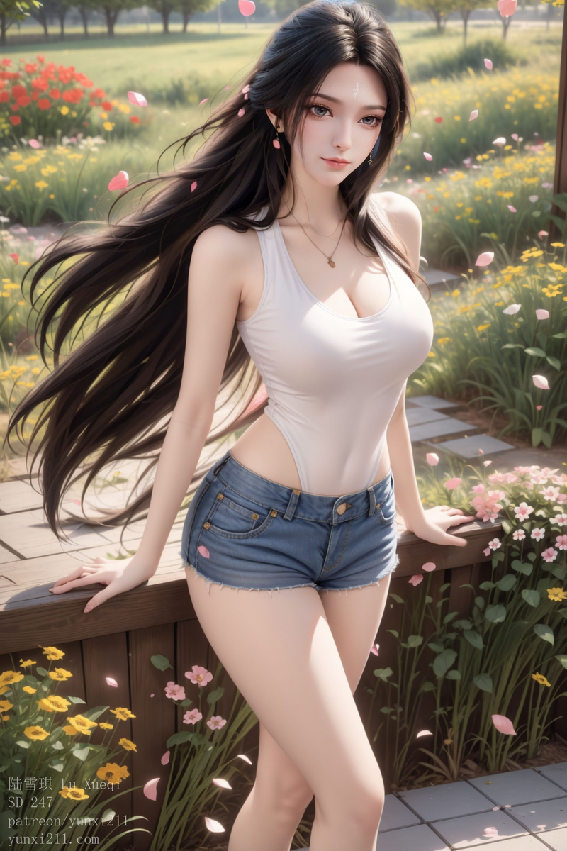 陆雪琪 Lu Xueqi SD 247 50p-pixiv插画-作品交流服务