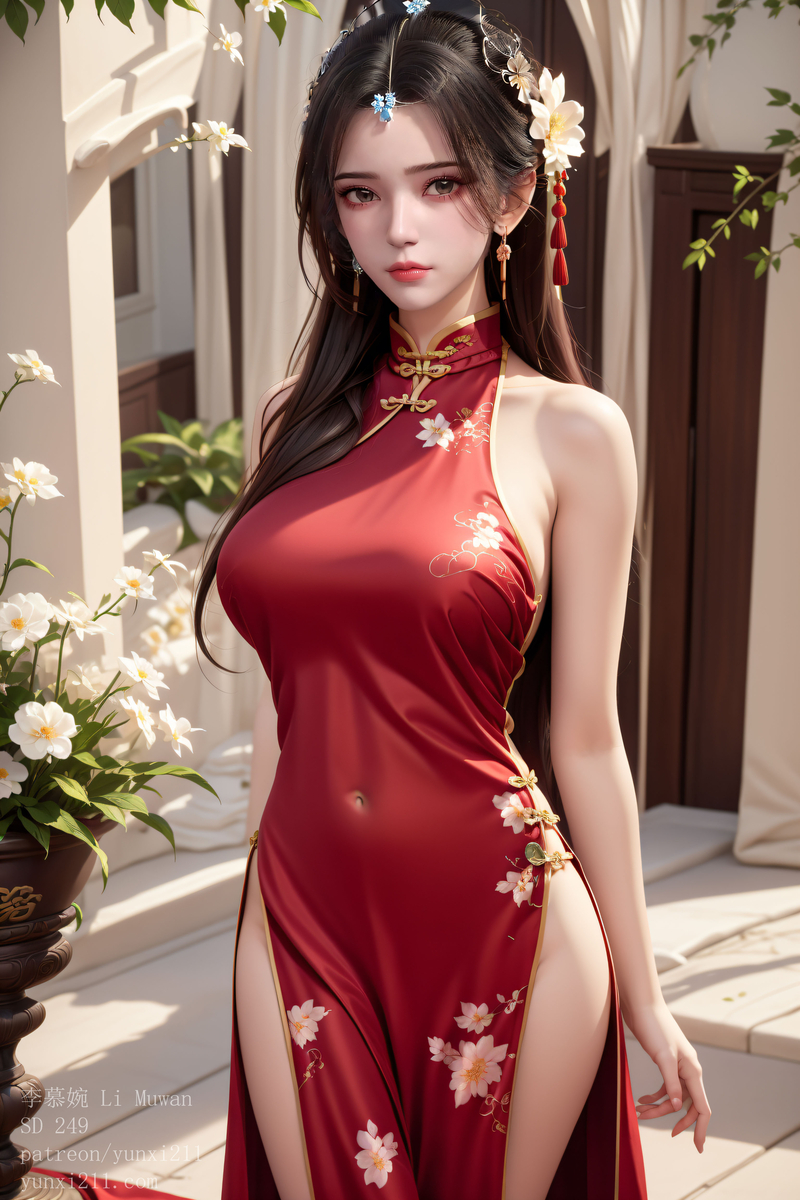 李慕婉 Li Muwan SD 249 50p-pixiv插画-作品交流服务