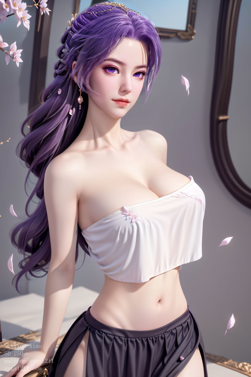 云霄 Yun Xiao SD 250 50p-pixiv插画-作品交流服务