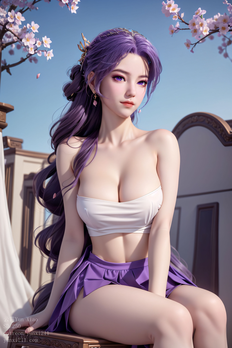 云霄 Yun Xiao SD 250 50p-pixiv插画-作品交流服务