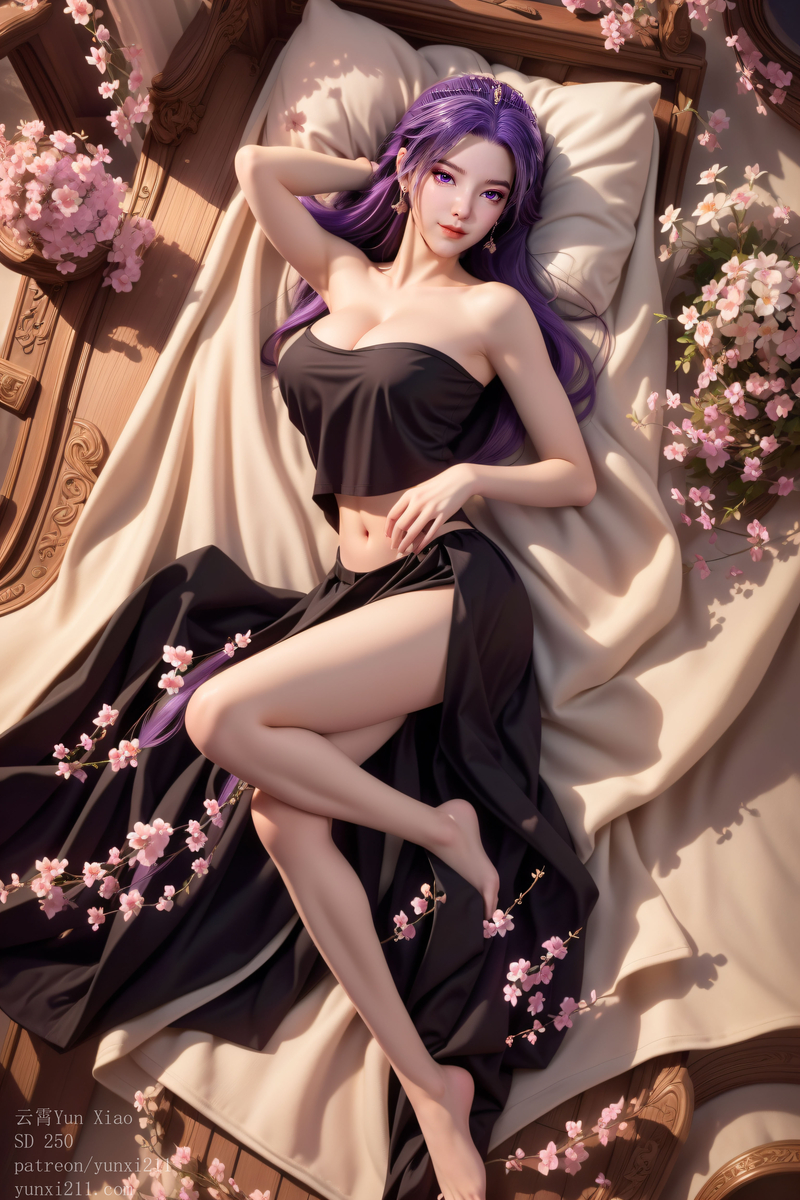 云霄 Yun Xiao SD 250 50p-pixiv插画-作品交流服务