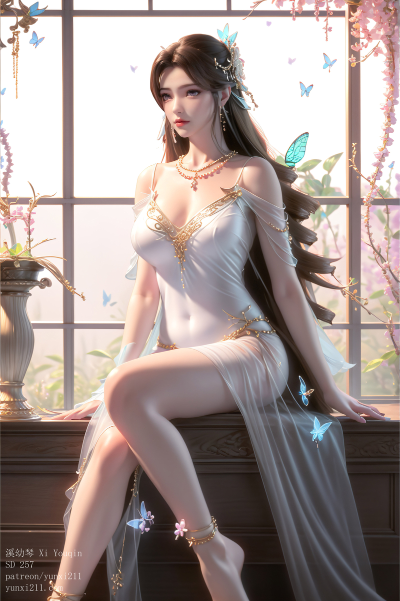 溪幼琴 Xi Youqin SD 257-pixiv插画-作品交流服务