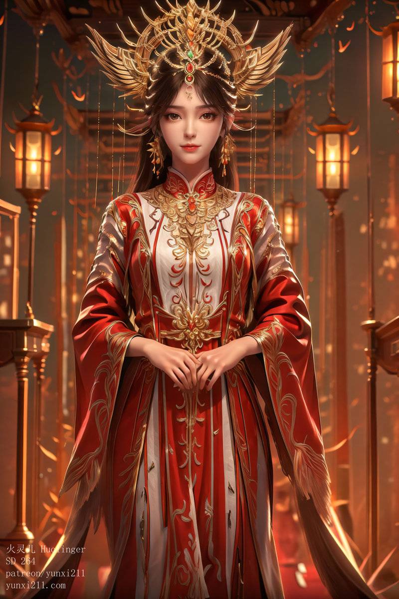 图片[1]-火灵儿 Huolinger SD 264-pixiv插画-作品交流服务