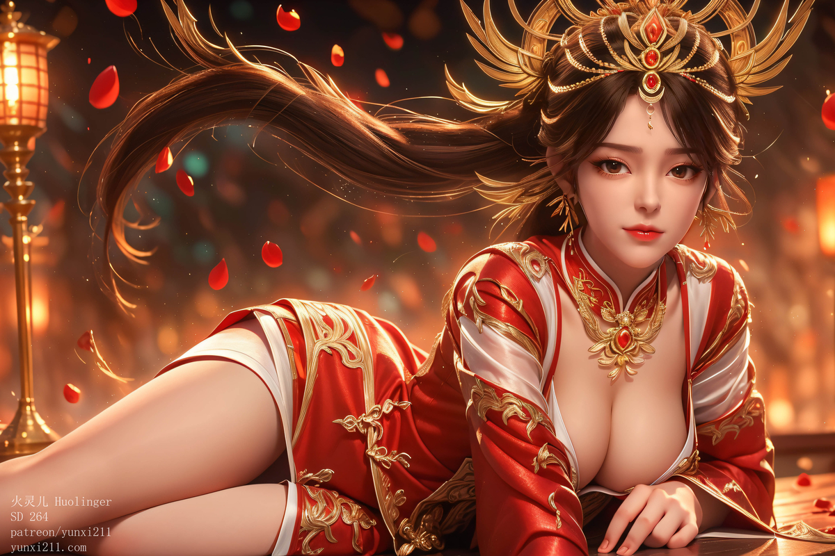 火灵儿 Huolinger SD 264-pixiv插画-作品交流服务