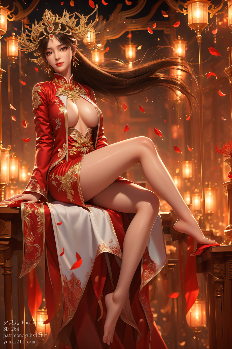 火灵儿 Huolinger SD 264-pixiv插画-作品交流服务