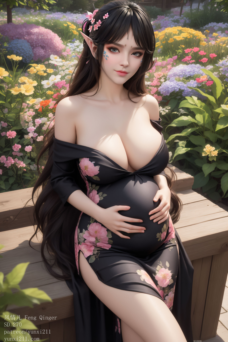 风情儿 Feng Qinger SD 270-pixiv插画-作品交流服务