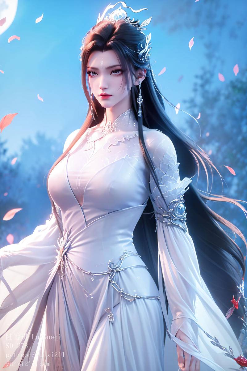 陆雪琪 Lu Xueqi  SD 273-pixiv插画-作品交流服务
