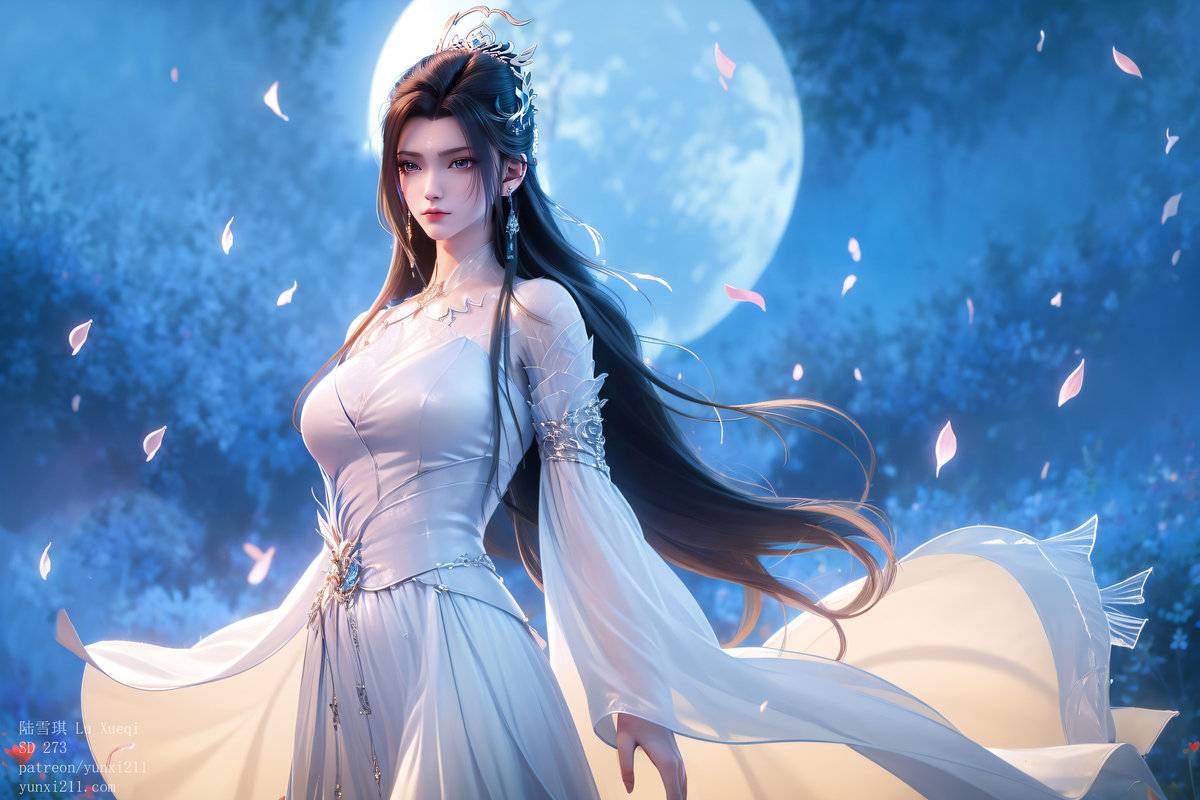 陆雪琪 Lu Xueqi  SD 273-pixiv插画-作品交流服务