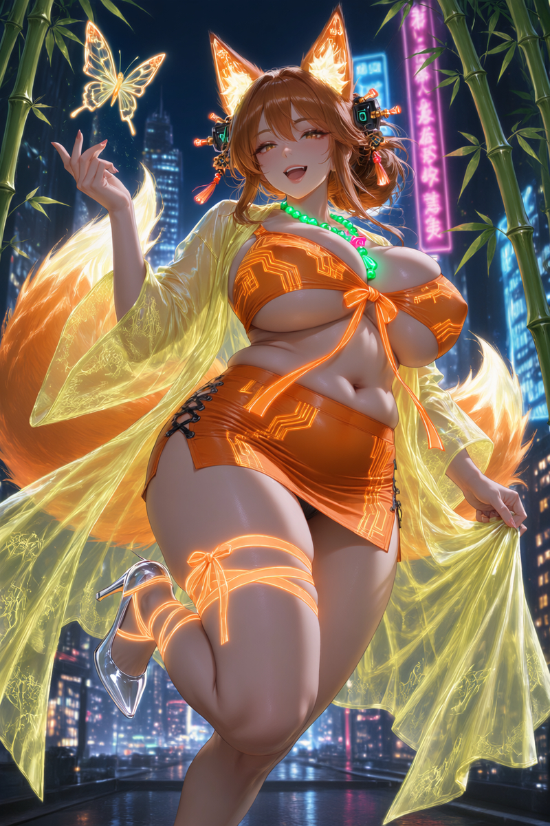 20260603-来点赛博修仙？-pixiv插画-作品交流服务