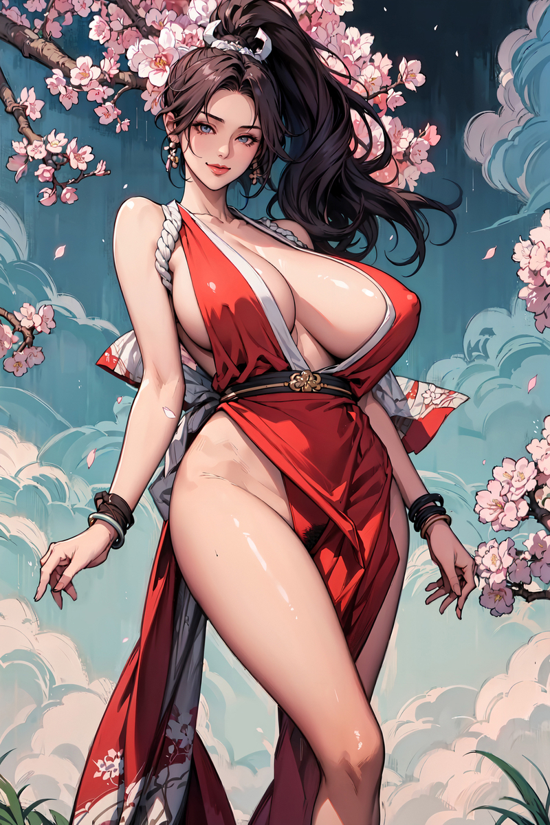 Shiranui Mai-pixiv插画-作品交流服务