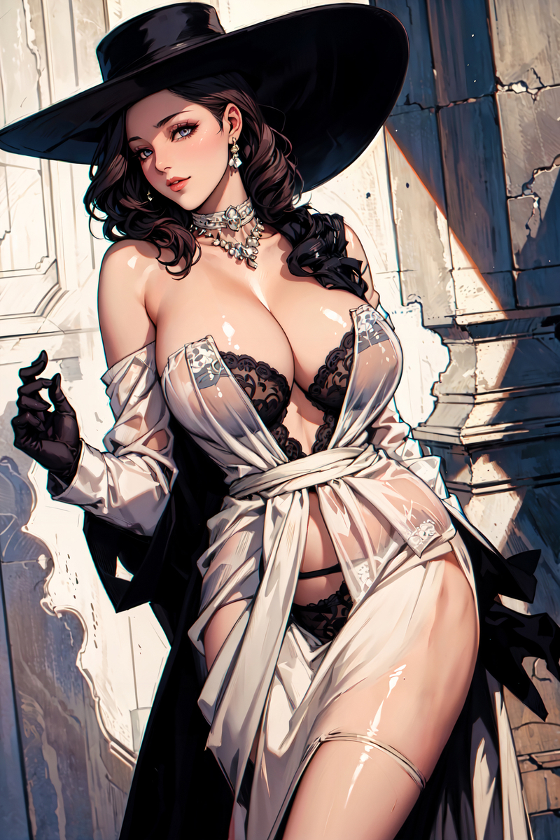 elegant lady-pixiv插画-作品交流服务