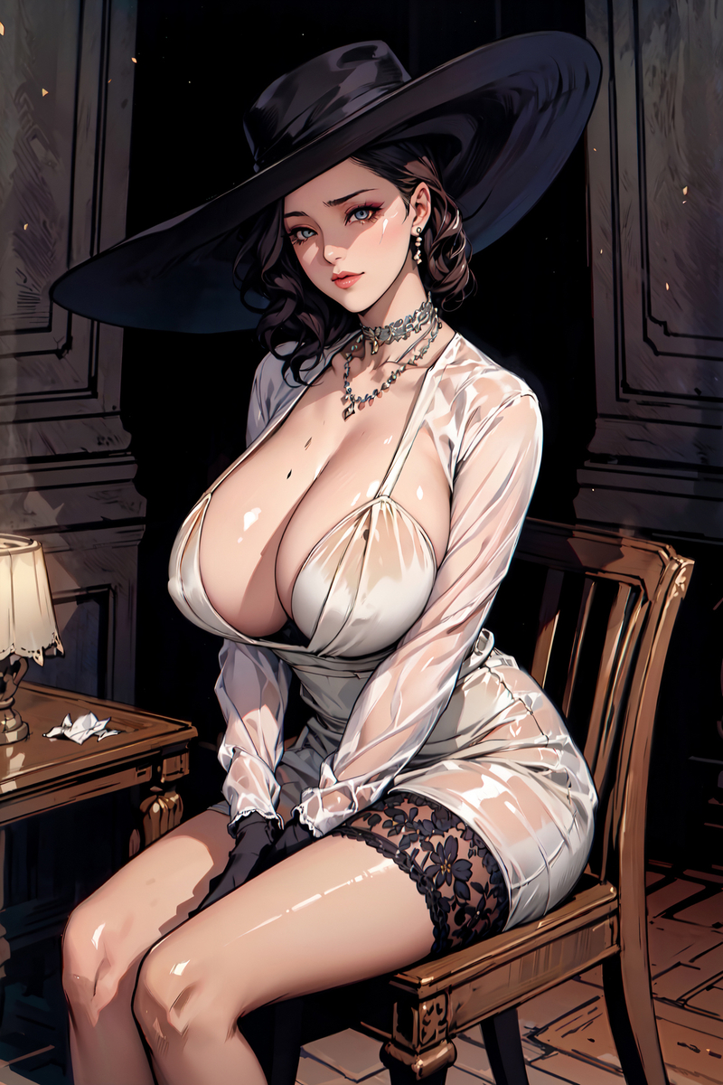 elegant lady-pixiv插画-作品交流服务