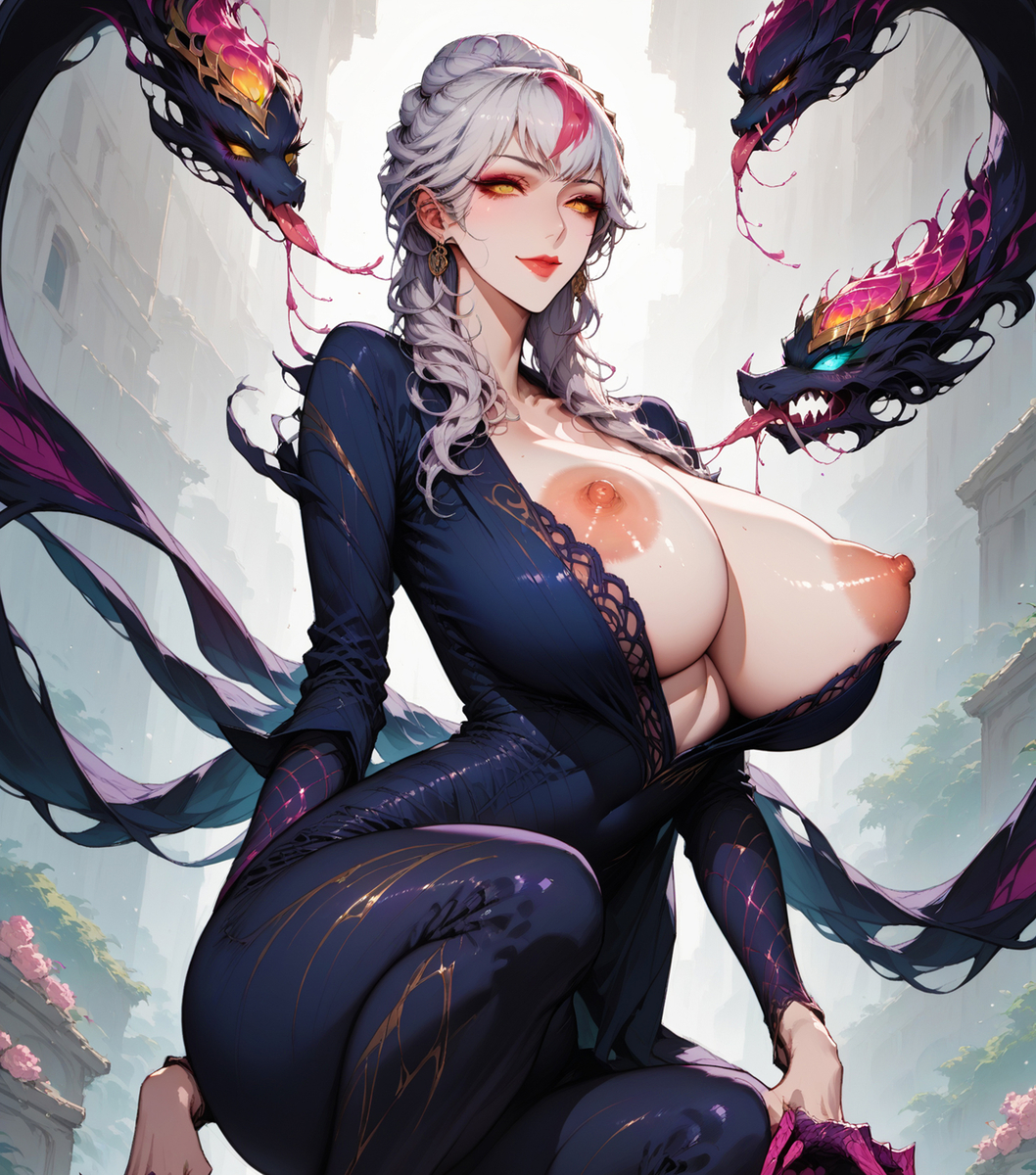 Evelynn-pixiv插画-作品交流服务