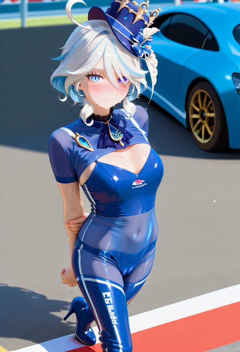 Dōjin Genshin Race queen-pixiv插画-作品交流服务