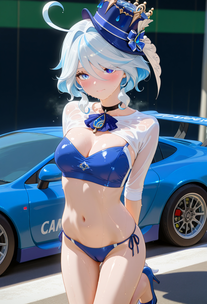 Dōjin Genshin Race queen-pixiv插画-作品交流服务