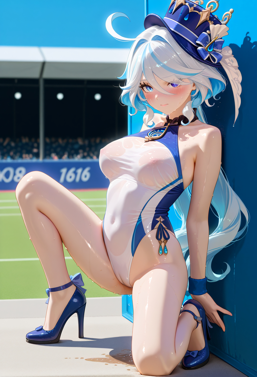 Dōjin Genshin Race queen-pixiv插画-作品交流服务