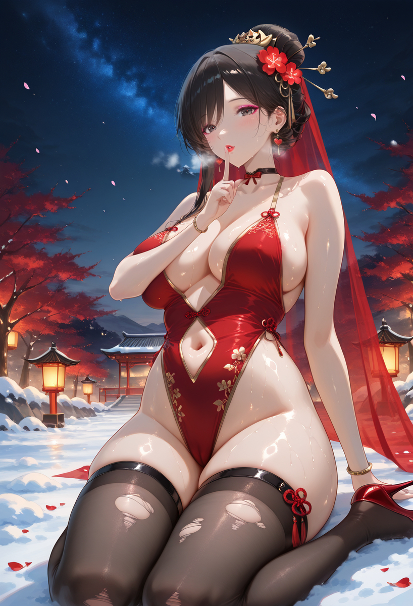 醉红尘-pixiv插画-作品交流服务