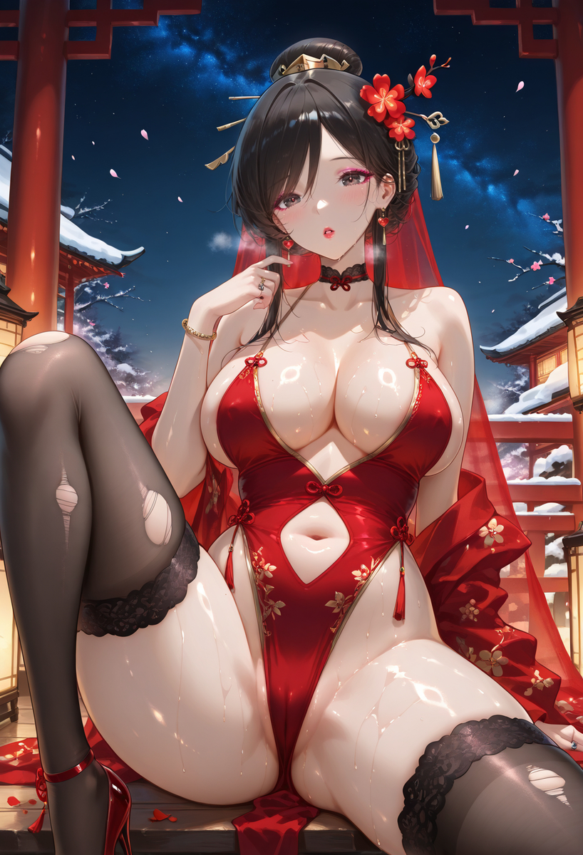 醉红尘-pixiv插画-作品交流服务