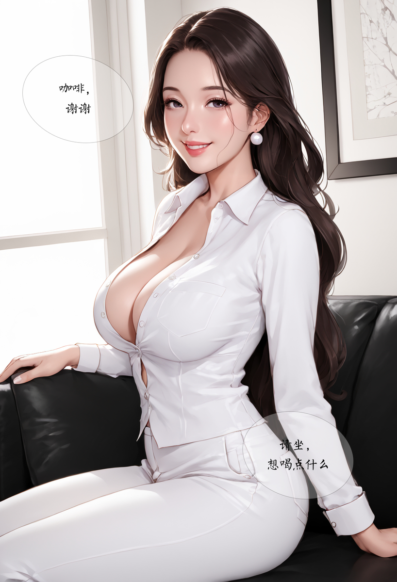 人妻的新工作1-pixiv插画-作品交流服务