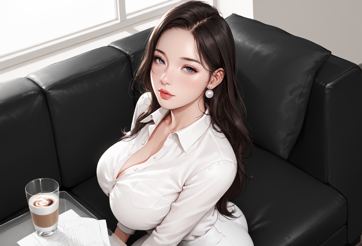 人妻的新工作1-pixiv插画-作品交流服务