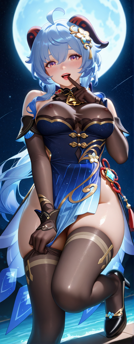 Dōjin Ganyu-pixiv插画-作品交流服务