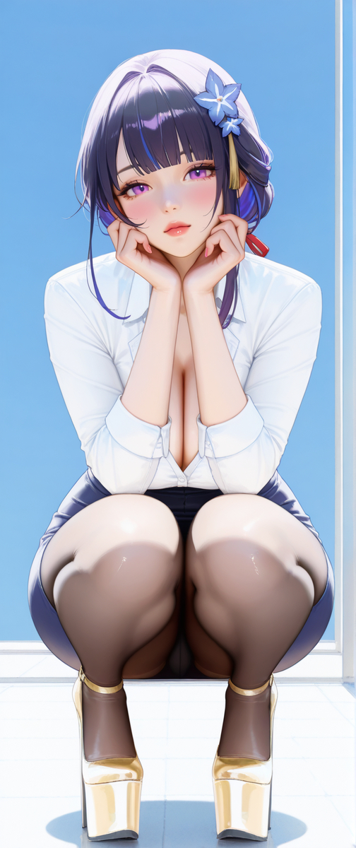 Dōjin Raiden Shogun 雷电将军-pixiv插画-作品交流服务