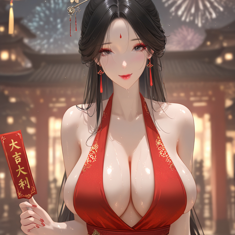 白蛇 White snake 大吉大利~拜年第一弹！-pixiv插画-作品交流服务