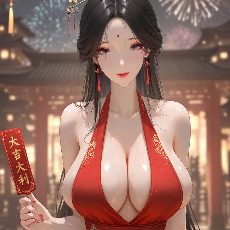 白蛇 White snake 大吉大利~拜年第一弹！-pixiv插画-作品交流服务