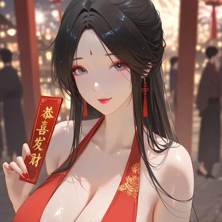 White snake 白蛇 恭喜发财~拜年第二弹！-pixiv插画-作品交流服务