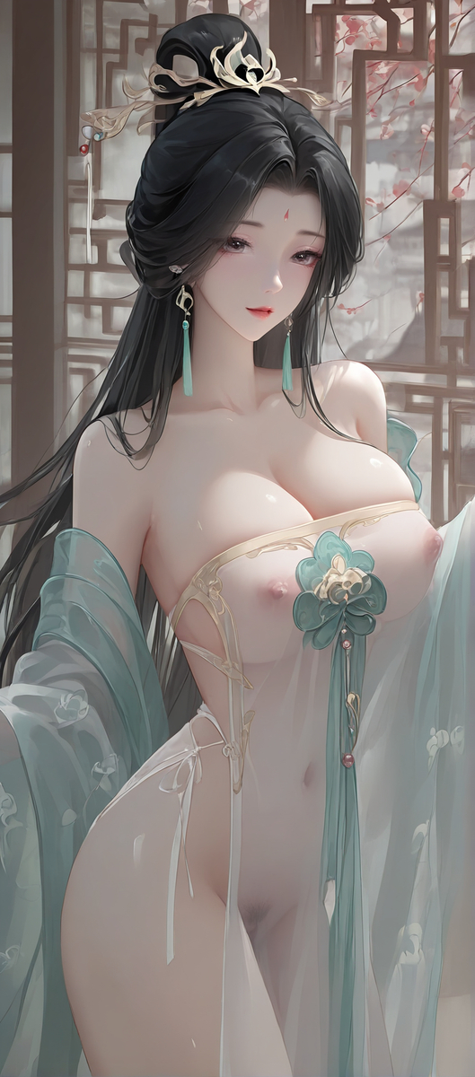 轻纱随风顾自怜~ベールは風に流されます-pixiv插画-作品交流服务