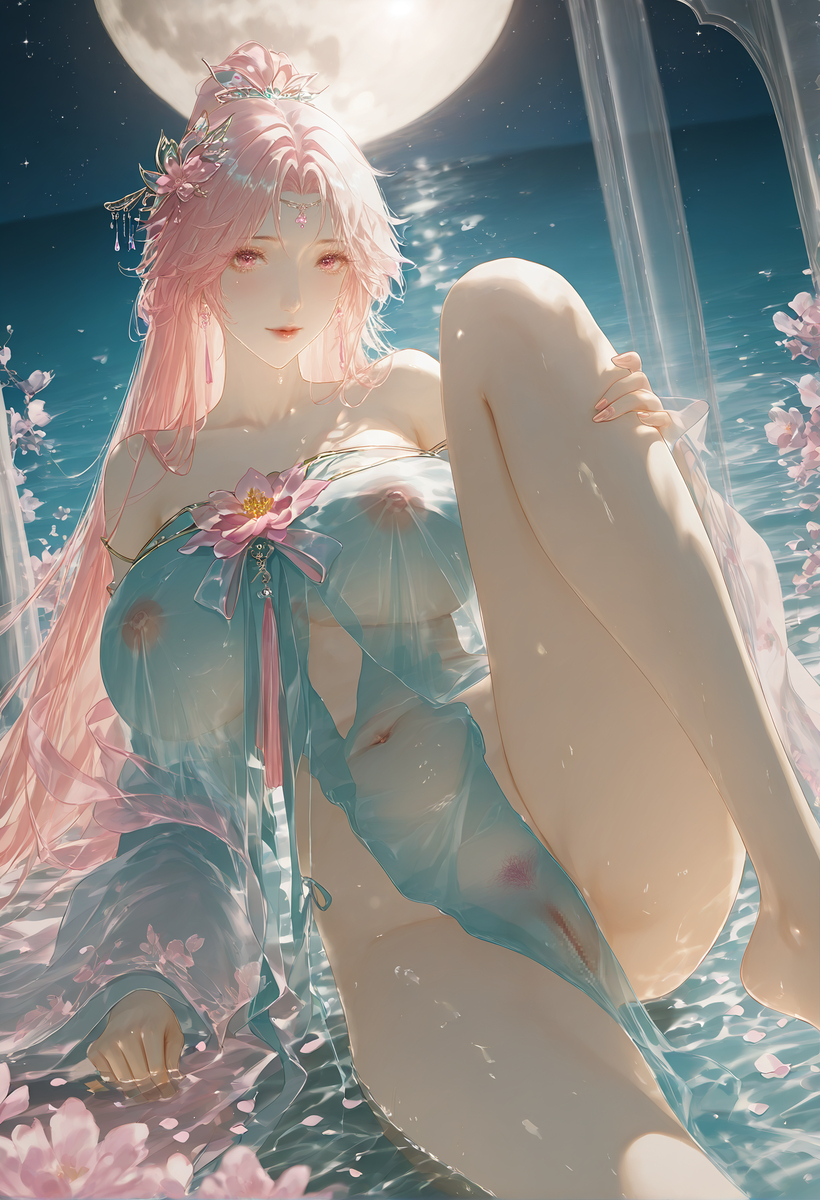 Blue heart 碧海青天夜夜心-pixiv插画-作品交流服务