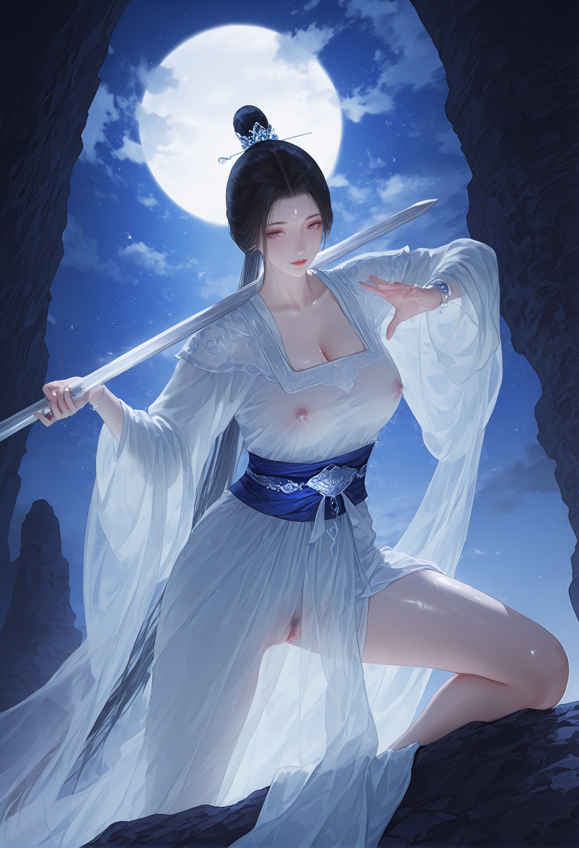 侠不掩欲 周芷若~俠不掩欲周芷若-pixiv插画-作品交流服务