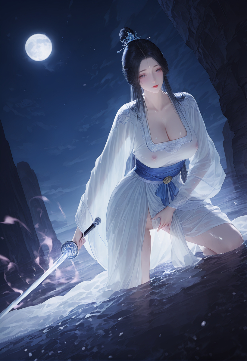 侠不掩欲 周芷若~俠不掩欲周芷若-pixiv插画-作品交流服务