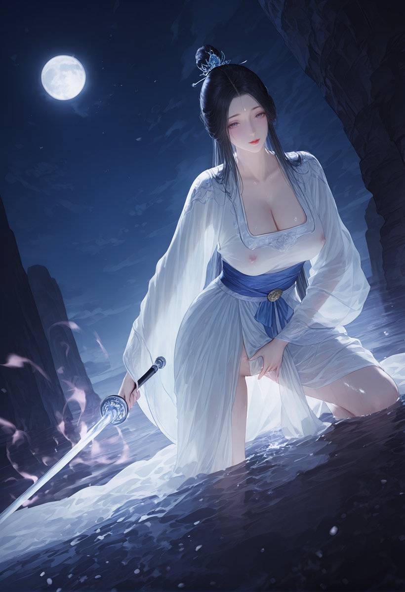 侠不掩欲 周芷若~俠不掩欲周芷若-pixiv插画-作品交流服务