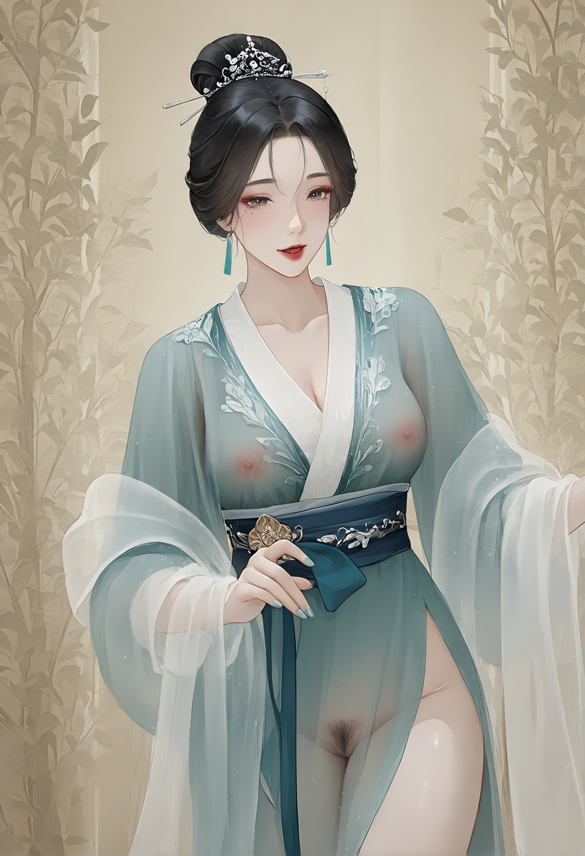 欲求不满宁女侠~岳不群之妻宁中则~岳不群の妻寧中則です-pixiv插画-作品交流服务