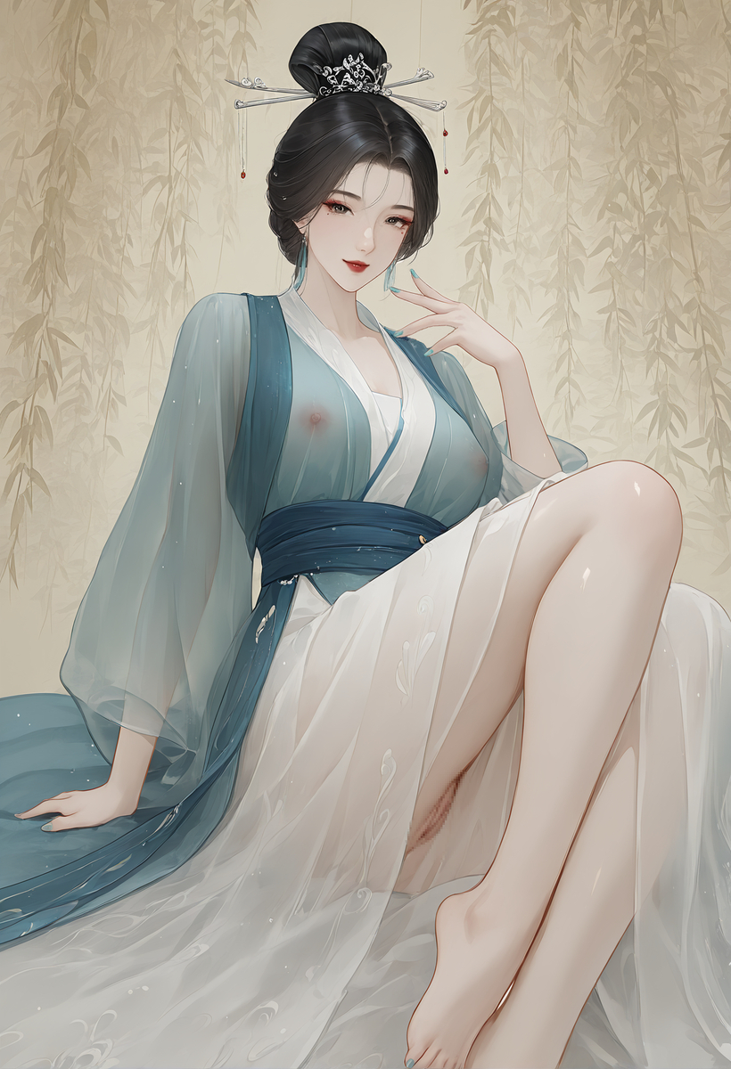 欲求不满宁女侠~岳不群之妻宁中则~岳不群の妻寧中則です-pixiv插画-作品交流服务